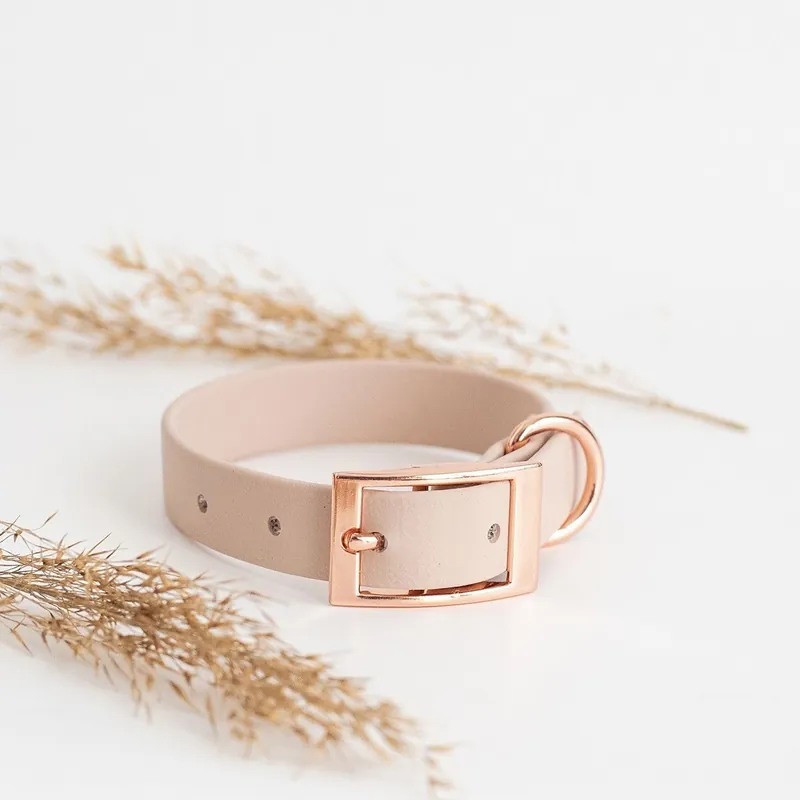 Populär - Tyylivoitto Classy Hundhalsband Beige (XS)
