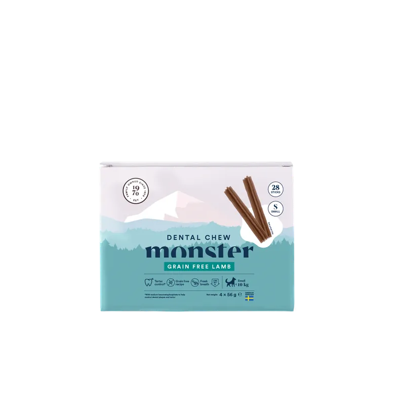 Monster Dog Dental Chew Lamb Small (28-pack) | Nyligen tillagt