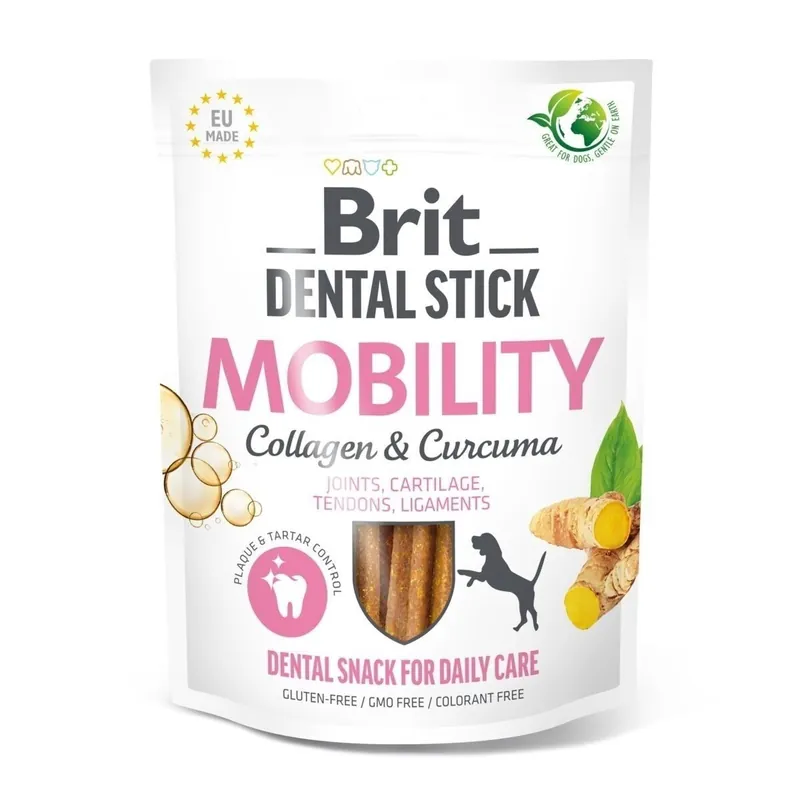 Brit Care Dental Stick Mobility Collagen & Curcuma 7-pack - Reapris