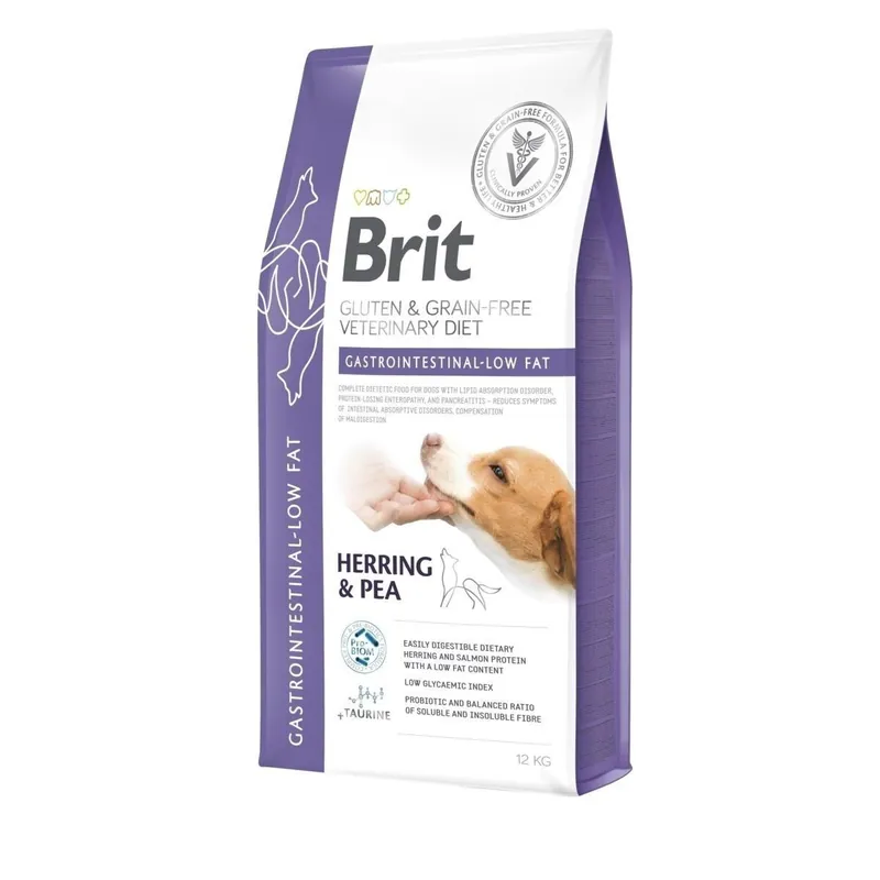 Finns att beställa | Brit Veterinary Diets Dog Grain Free Gastrointestinal-Low fat (12 kg)