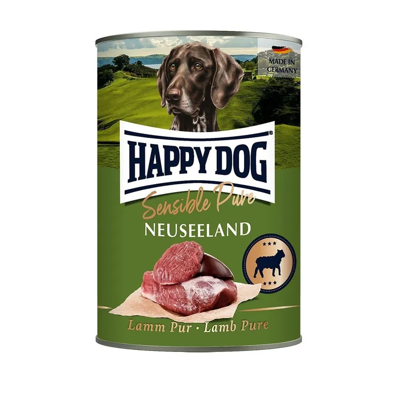 Happy Dog Neuseeland Lamb 400 g | Kundfavorit