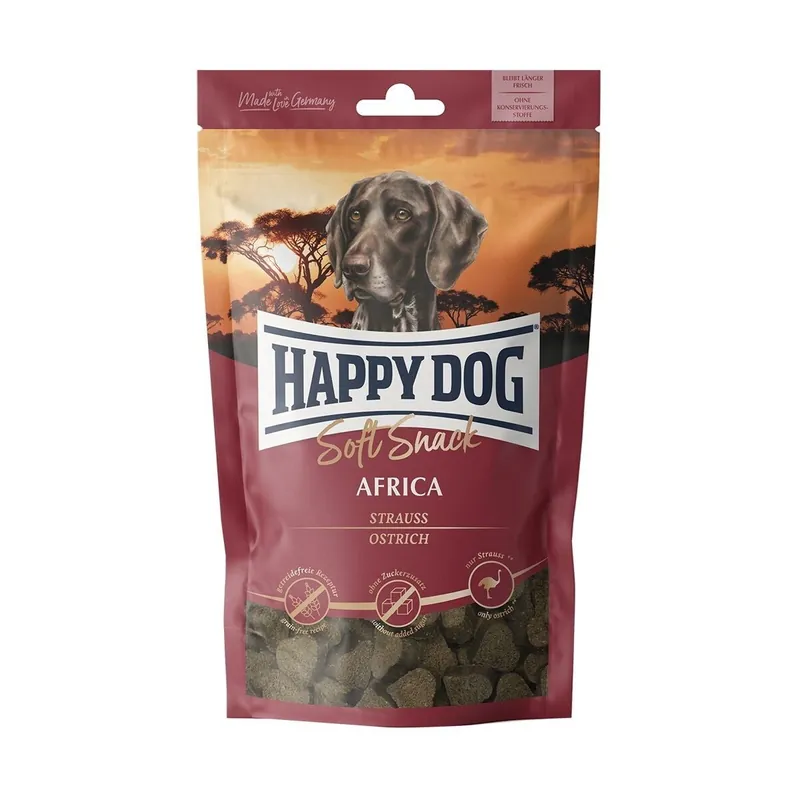 Happy Dog Africa Mjukt Hundgodis 100 g - Klar att skickas