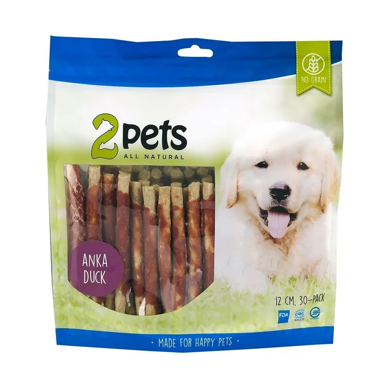 2pets Munchy Tuggpinne med Anka 12 cm 30-pack | Nyhet i webbutiken