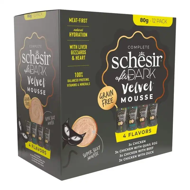 Schesir After Dark Velvet Variety Pack - Rabatter