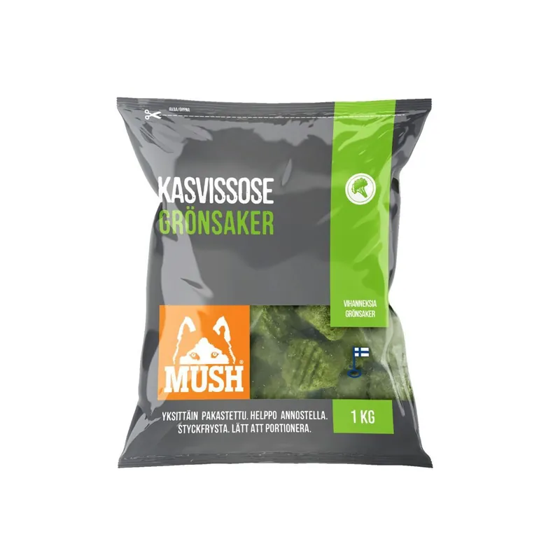 Skaffa nu - Mush Barf Basic Grönsaker (1 kg)
