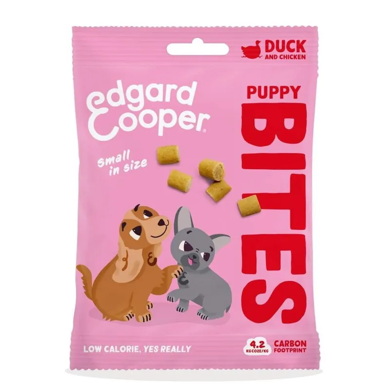 Edgard & Cooper Puppy Bites Anka & Kyckling 50 g | Beställ online