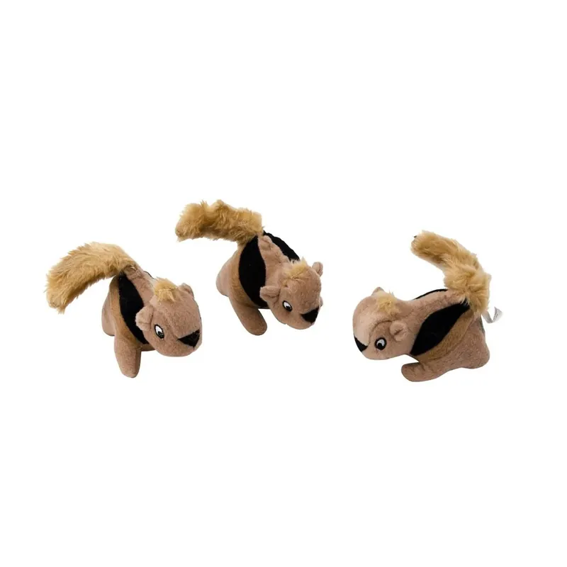 Outward Hound Squeakin Squirrels 3-pack - Nyhet