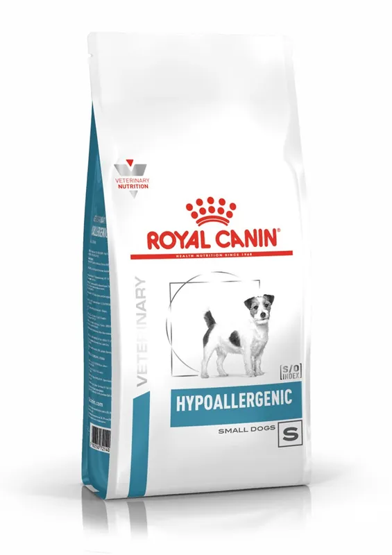 Royal Canin Veterinary Diets Derma Hypoallergenic Small Dog torrfoder för hund 1 kg - Utförsäljning
