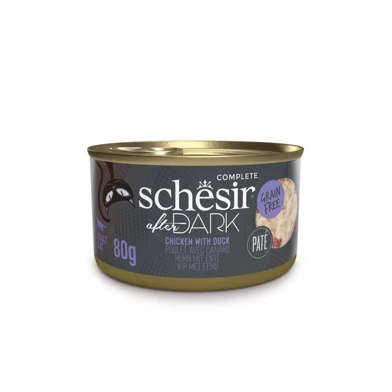 Schesir After Dark Pate Chicken/Duck 80 g - Ta chansen