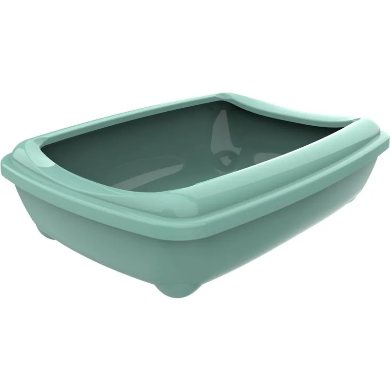 Moderna Kattlåda Arist-o-Tray 38 x 50 x 14 cm (Grön) - Prisnedsättning
