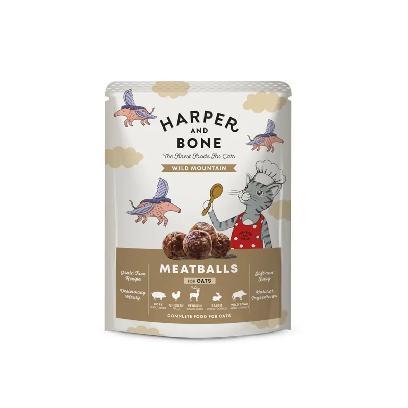 Harper & Bone Cat Pouch Adult Wild Mountain | Reapris