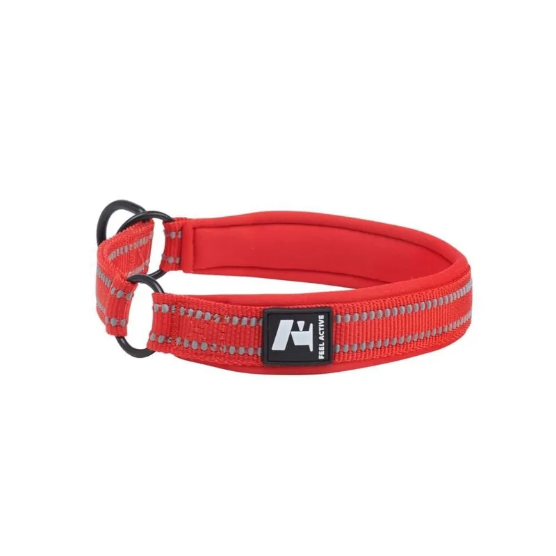 Mycket populär | Feel Active Padded Slip Hundhalsband Röd (2 x 35-45cm)