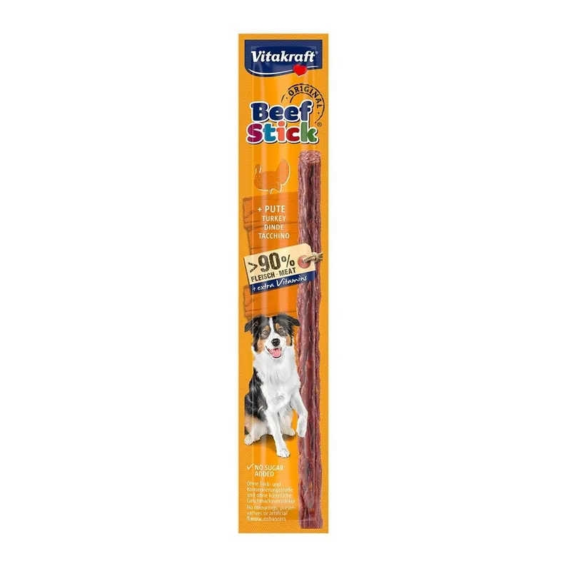 Vitakraft Beef Stick Turkey 12 g - Mycket uppskattad