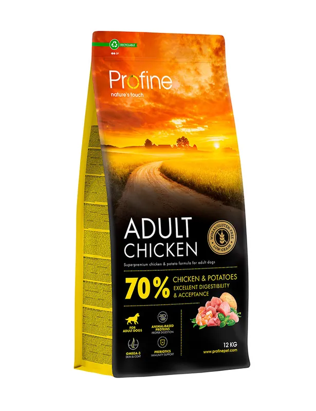 Finns att beställa - Profine Dog Adult Chicken (12 kg)