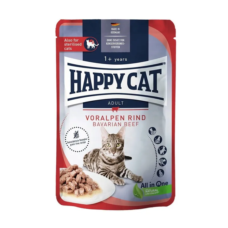 Kundfavorit - Happy Cat Culinary Bavarian Beef 85 g (85 g)
