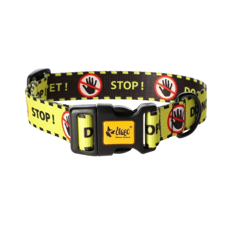 Dingo Gear Hundhalsband Do Not Pet (M) | Nästan slut
