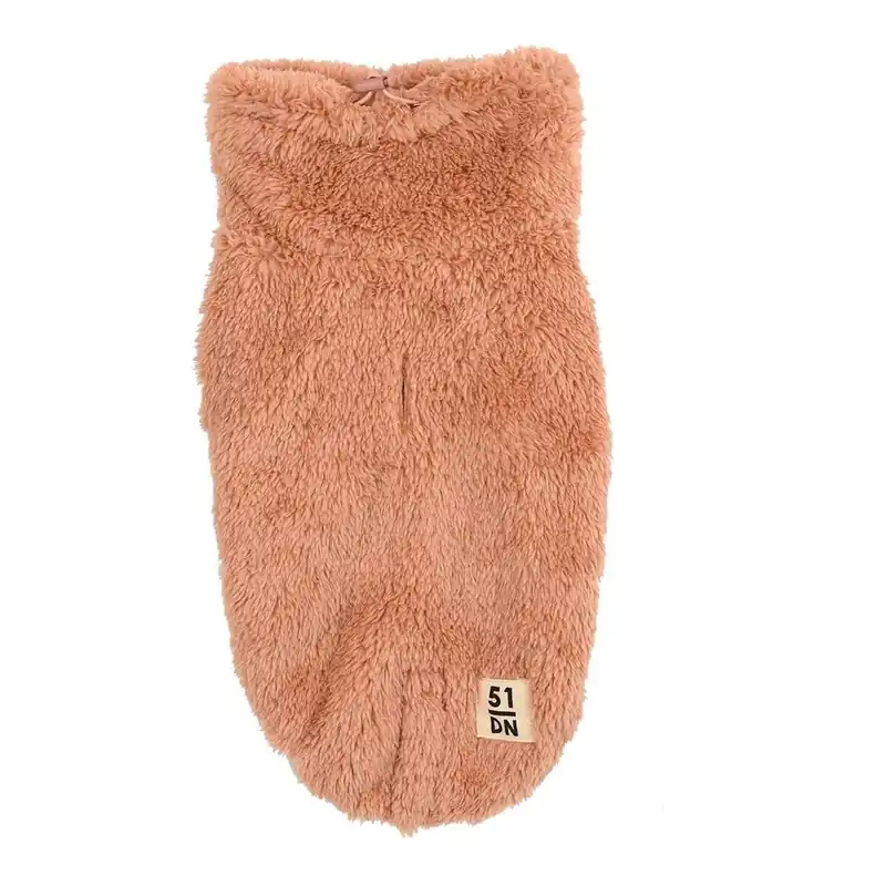 Kanonpris - 51 Degrees North Teddy Hundtröja Ljusorange (40 cm)