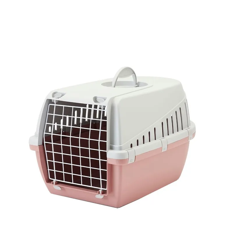 Snabb leverans | Savic Trotter Transportbur Rosa/Vit (1)