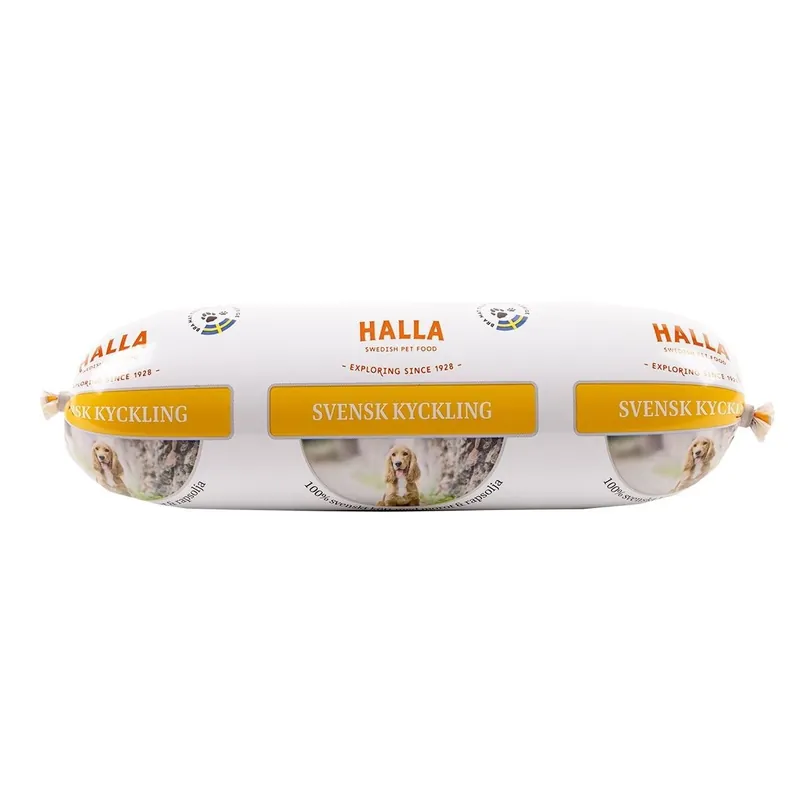 Handla säkert | Halla Steamed Svensk Kyckling 650 g