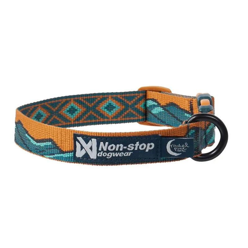 Non-stop Dogwear Trail Quest Hundhalsband Rachel Pohl Brunt (S) - Nästan slut