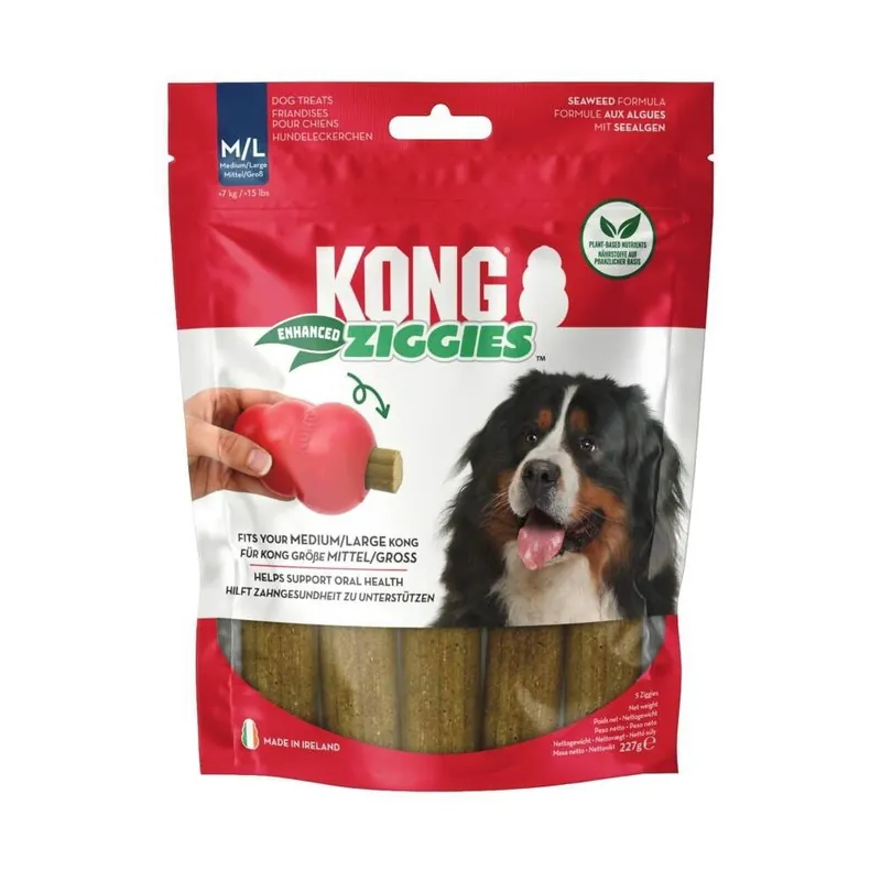 KONG Ziggies Tuggpinnar till Aktiveringsleksak (m/l) | Fynd