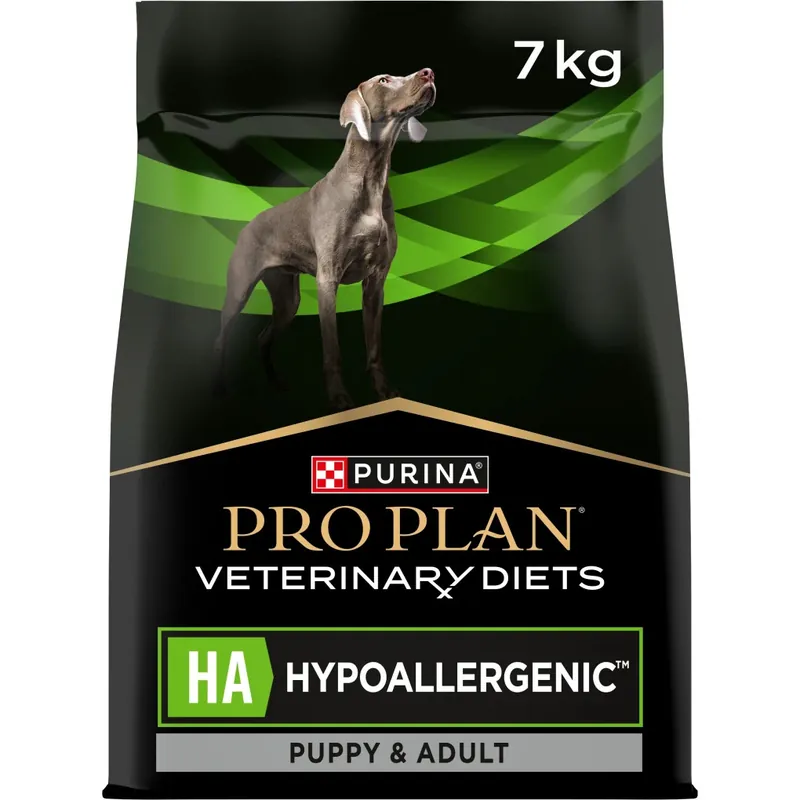 Purina Pro Plan Veterinary Diets Dog HA Hypoallergenic (7 kg) | Gratis retur