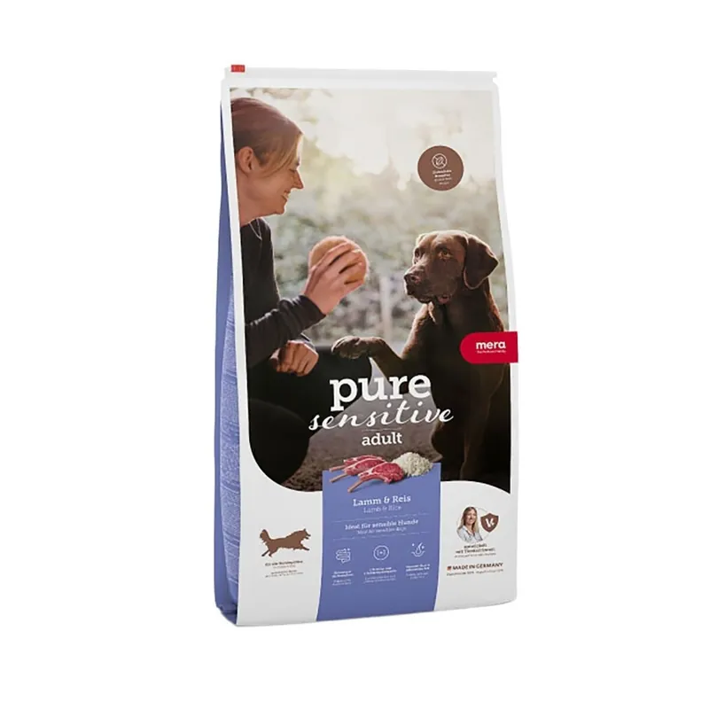 Mera Pure Sensitive Adult Lamb & Rice (12,5 kg) | Expressfrakt