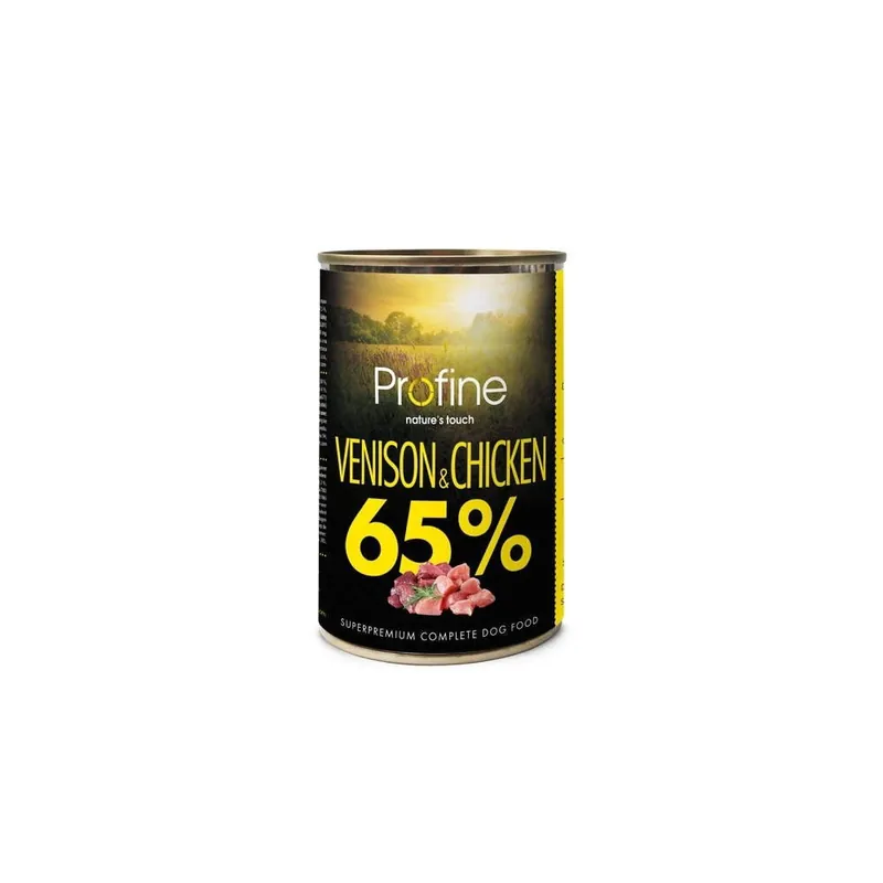 Profine Can Pure Meat Venison & Potato 400 g | Snabb leverans