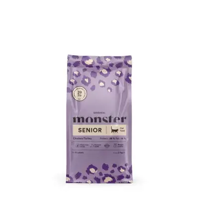 Monster Cat Orig. Senior Chick/Turkey - Nytt i sortimentet