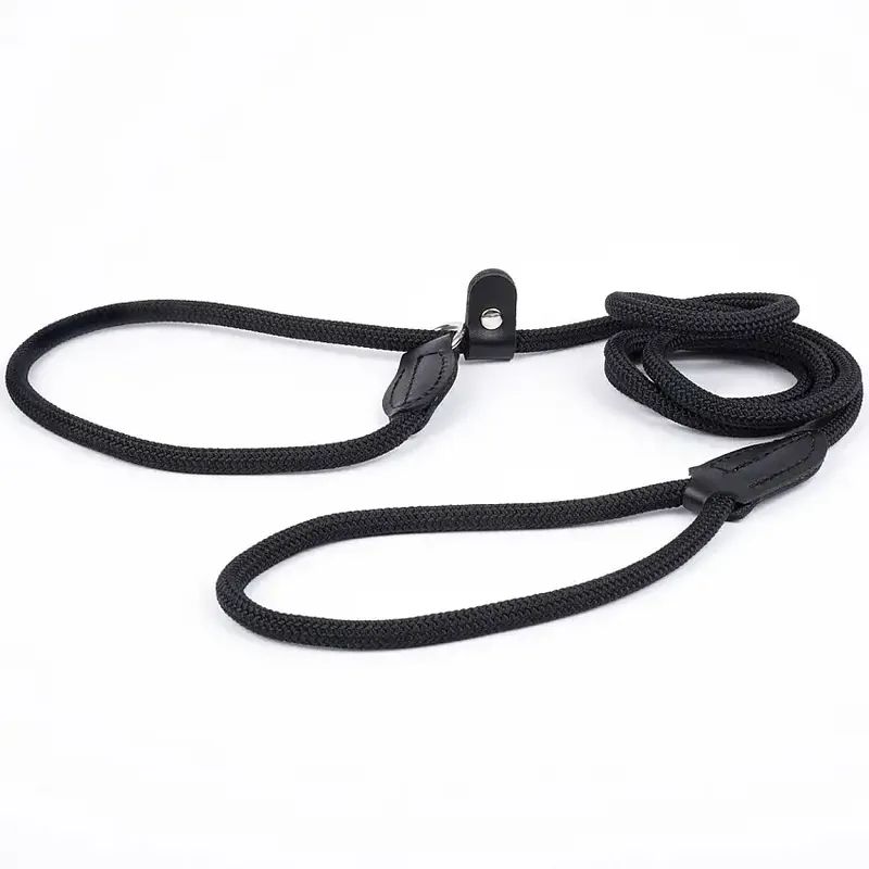 Show Dog Retrieverkoppel Svart 160 cm - Hög kvalitet