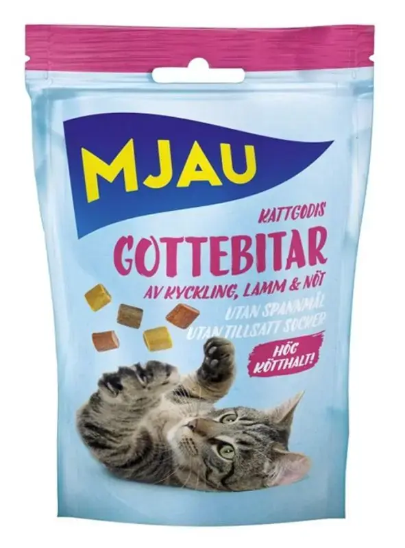 Mjau kattgodis mix - Kampanjen går snart ut