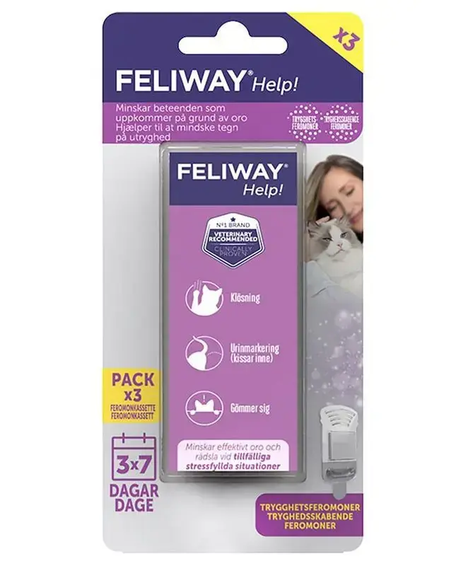 Feliway Help refill 3-pack | Bara denna vecka