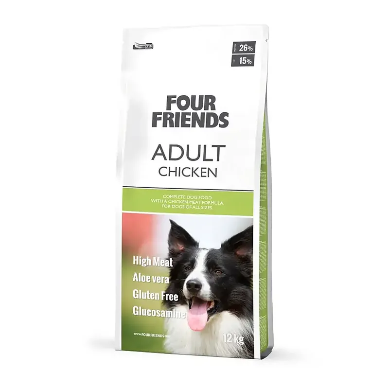 FourFriends Dog Adult Chicken - Säker betalning