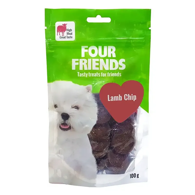 FourFriends Dog Lamb Chip | Bra pris