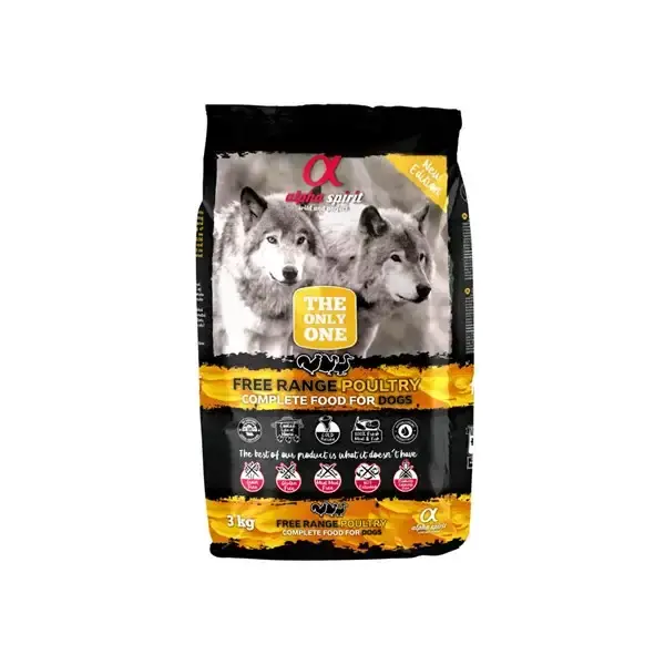 Alpha Spirit The Only One Poultry 3kg - Bästa pris