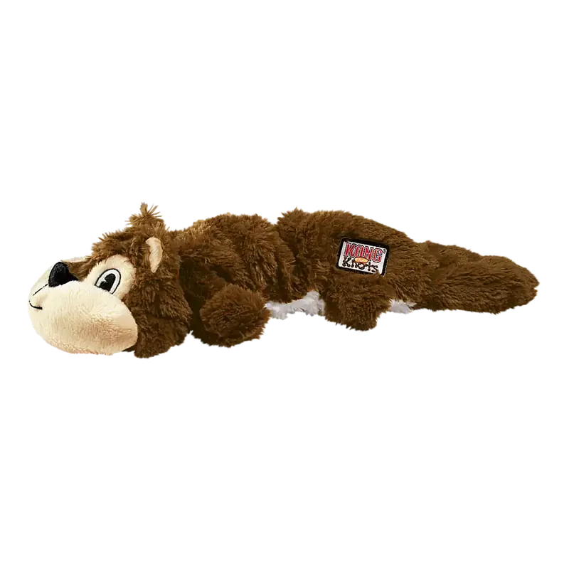 Hundleksak KONG Scrunch Knots Ekorre 5×23 cm | Smidig beställning