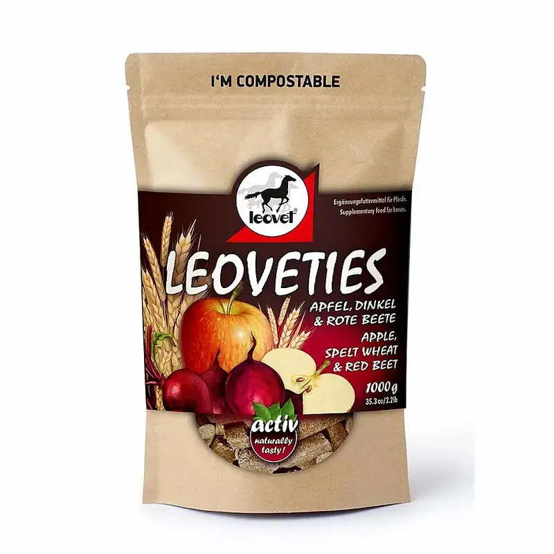 Leoveties Äpple, Dinkel & Rödbeta 1kg - Nytt lägre pris
