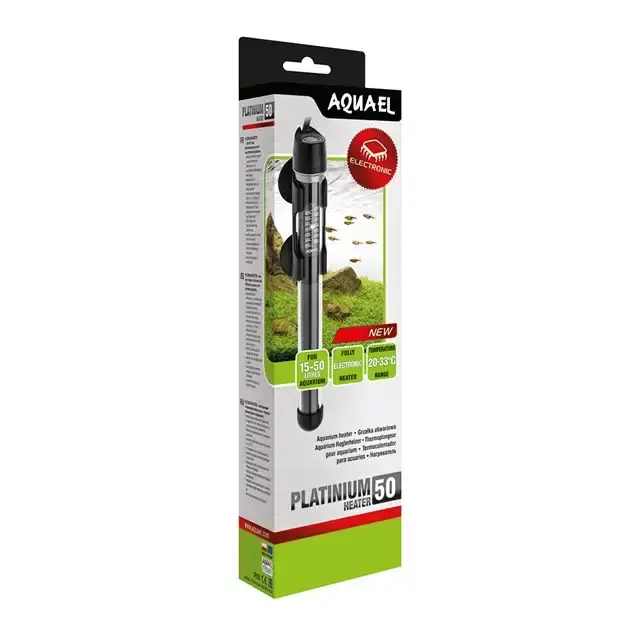 Aquael Platinium Heater – Doppvärmare – 50 W | Prissänkt