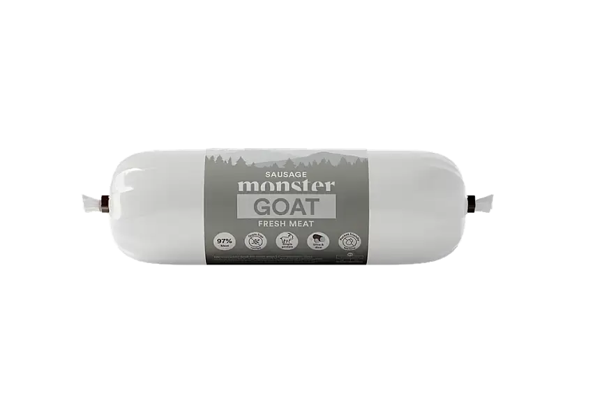 Monster Dog Sausage Goat 400 g | Spara nu