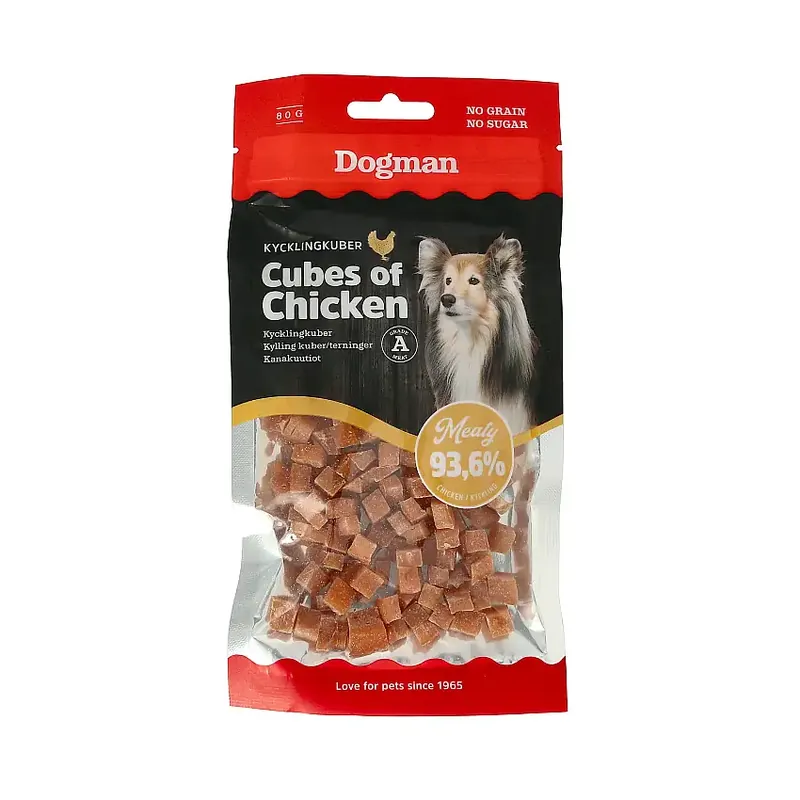 Meaty Kuber av Kyckling Hundgodis-310423 - Toppkvalitet