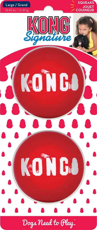 Missa inte erbjudandet | Kong Signature Ball 2-pack – 8 cm