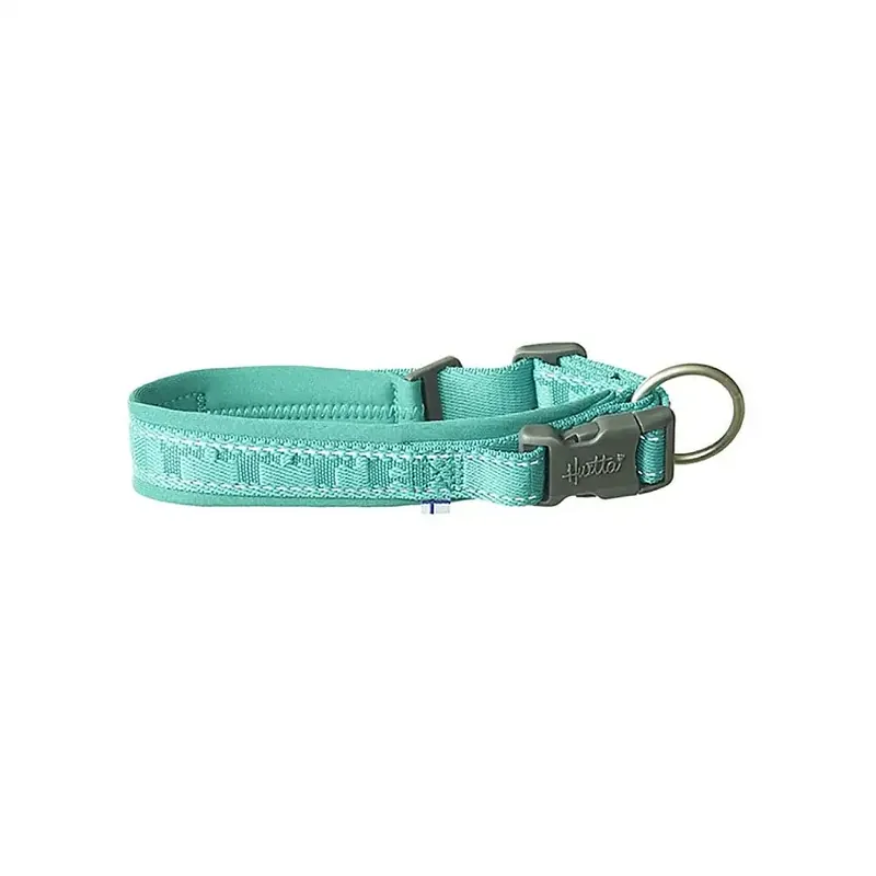 Hurtta Casual ECO Hundhalsband Turkos - Bra pris