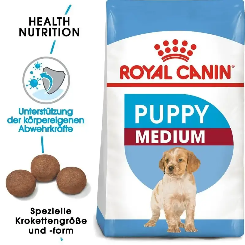 ROYAL CANIN Medium Puppy torrfoder för valpar till medelstora hundar 1 kg - Rabatt