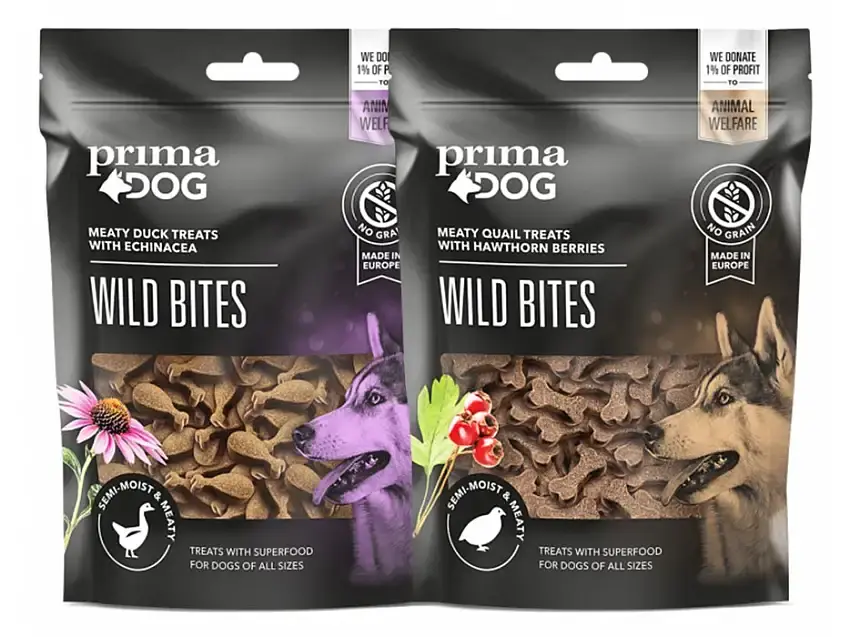 PrimaDog Wild Bites 150g | Tidsbegränsat erbjudande