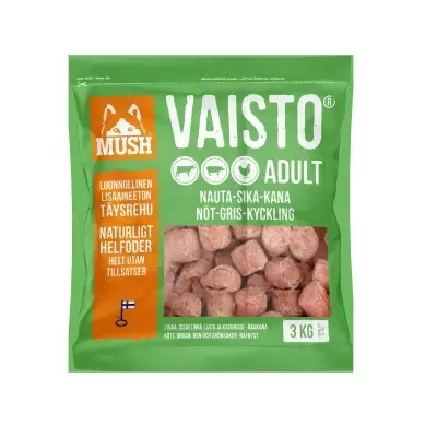MUSH Vaisto® Grön, 3 kg - Begränsat antal