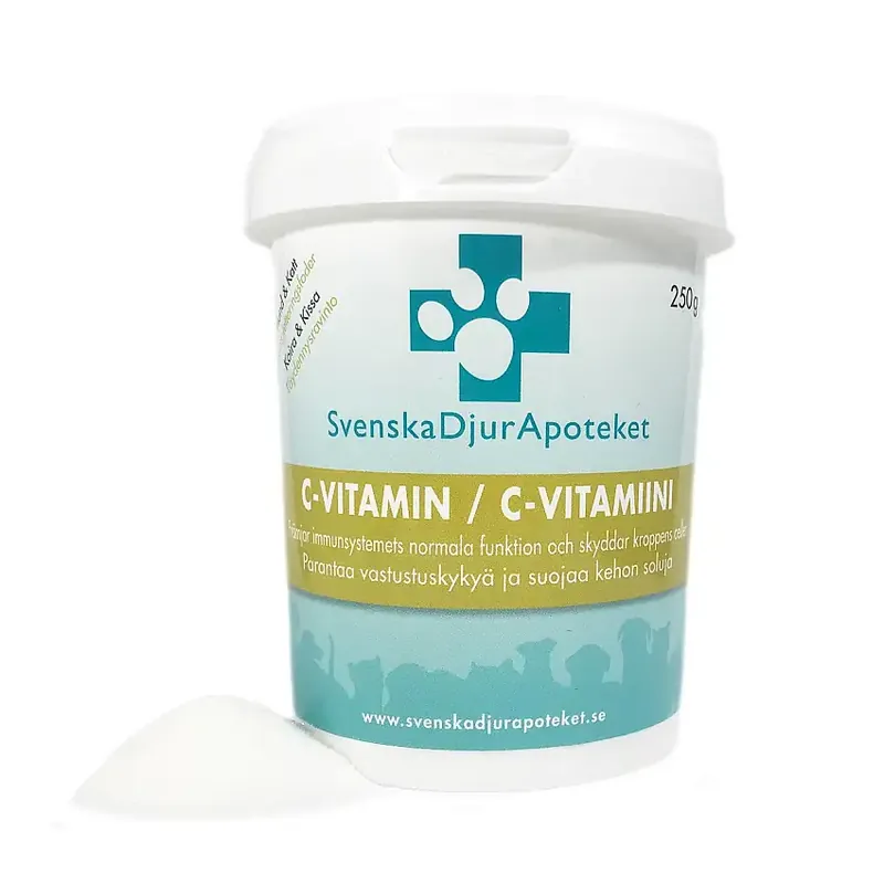 Svenska Djurapoteket C-vitamin - Rekommenderas