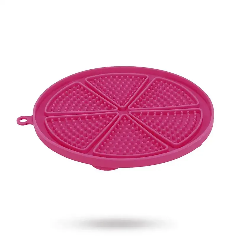 Lick’n’Snack Slickplatta med sugkopp – Rosa - Kundernas favorit