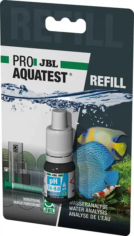 JBL ProAquaTest pH 7,4-9,0, Påfyllning - Kundernas favorit