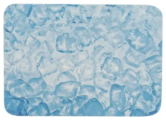 Kylplatta för kanin och marsvin 28 x 20 cm blå - Premium