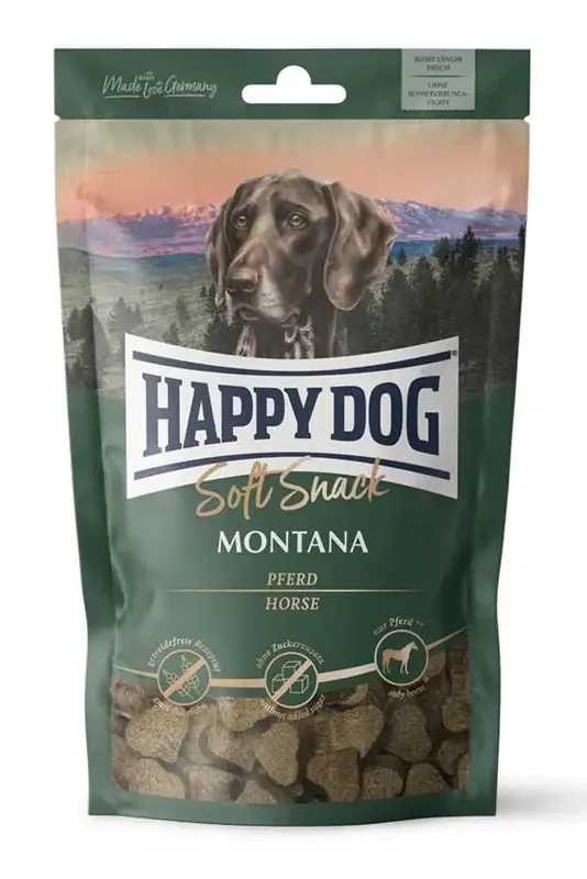 HappyDog Soft Snack Montana 100 g - Precis tillagt